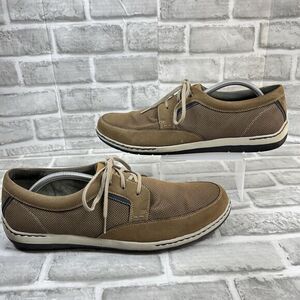 Dunham Fitswift Men's 12 D Brown Lace Up Casual Comfort Sneakers